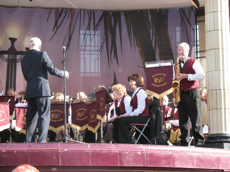 Philip soloing with Basingstoke Concert Band, Eastbourne - May 2008